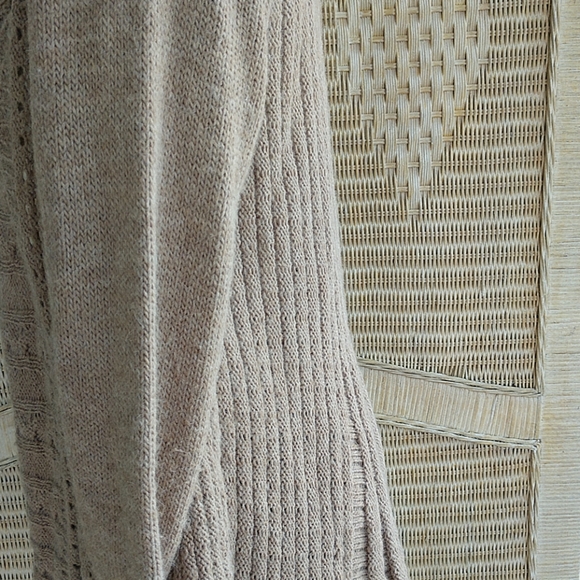 OOS ITALIAN ALPACA Peplum Cardigan EUC - Picture 5 of 7